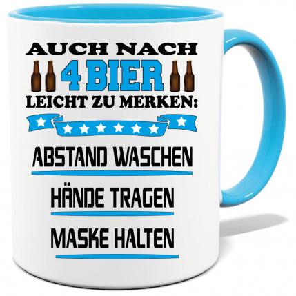 Corona Tasse in 7 Farben * 4 Bier