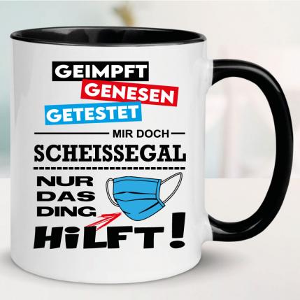 Corona Tasse Getestet Geimpft Genesen