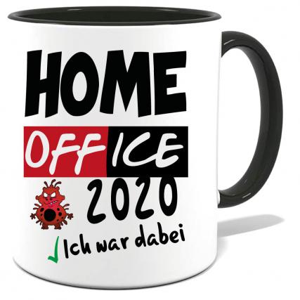 Corona Tasse für Büro, Job und Arbeitsplatz   Home Office