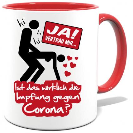 Tasse 5 Farben Corona * Impfstoff Sex