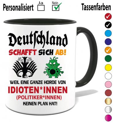 Tasse Corona Kein Plan