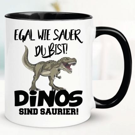 Tasse Dinos sind Saurier