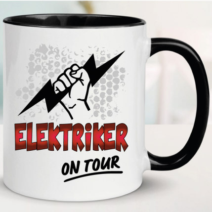 Tasse Elektriker