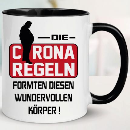 Tasse Corona Fett geworden