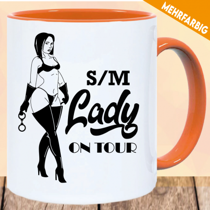 Sprüche Tasse für Frauen mit Motiv Domina SM.