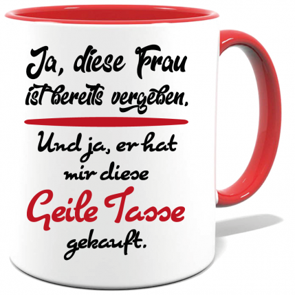 Frauen Geile Tasse