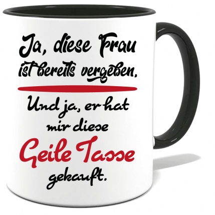 Frauen Geile Tasse