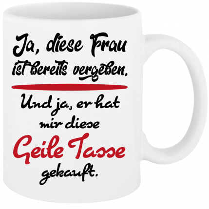 Frauen Geile Tasse