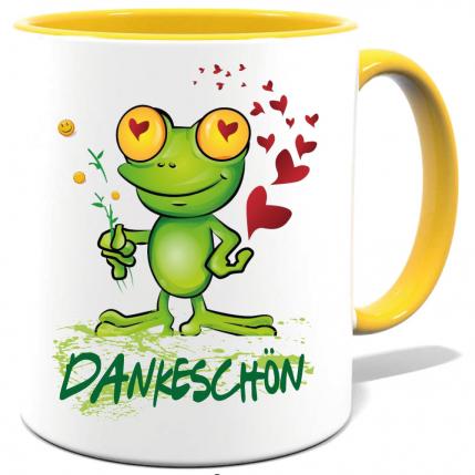 Dankeschön mit Frosch