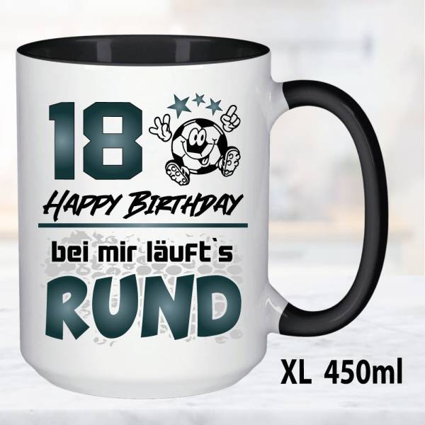 XL Schwarz 450ml
