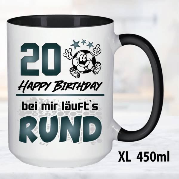 XL Schwarz 450ml