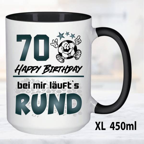 XL Schwarz 450ml