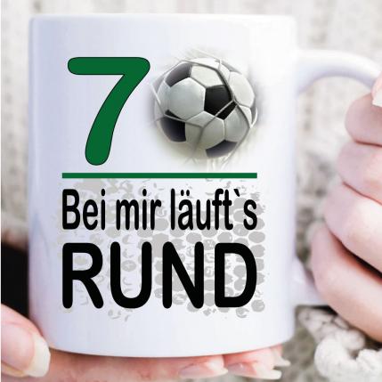 70 Fussballtasse laeuft Rund
