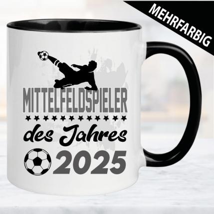 Grüne Tasse Mittelfeldspieler