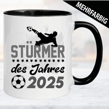 Fußballtasse Bester Stürmer