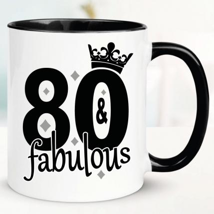 Frauen Fabulous zum 80. Geburtstag.