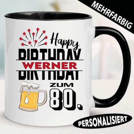 Happy Birthday Männertasse