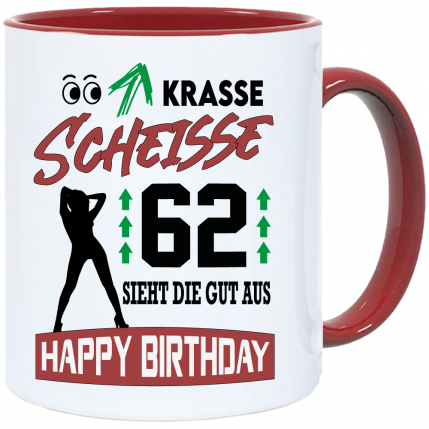 Tasse Geburtstag Frauen Krasse Scheisse