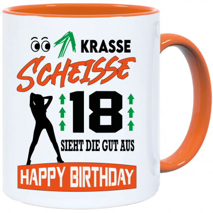 Tasse Geburtstag Frauen Krasse Scheisse