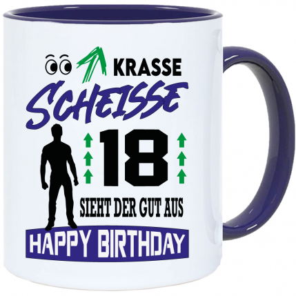 Tasse Geburtstag Männer Krasse Scheisse