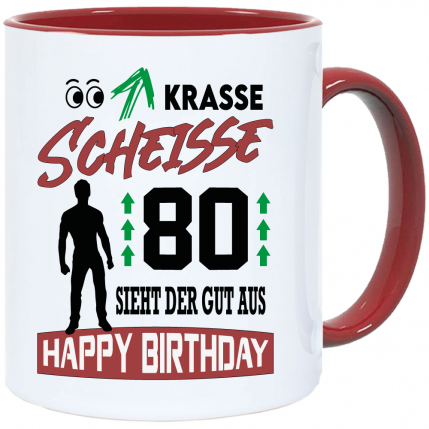 Tasse Geburtstag Männer Krasse Scheisse