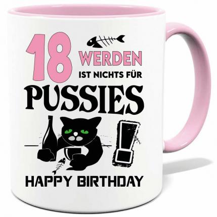 Tasse Geburtstag Pussies