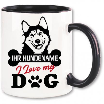 Tassenmotiv Husky