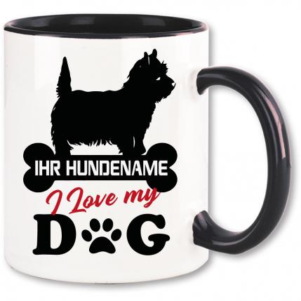 Bedruckte Tasse Terrier