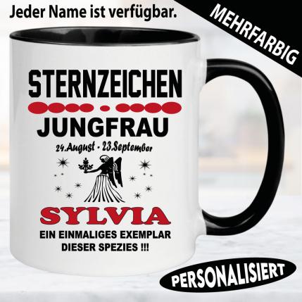 Jungfrau Sternzeichen Tasse