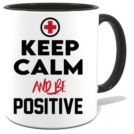 Tasse Keep Calm Denke Positiv