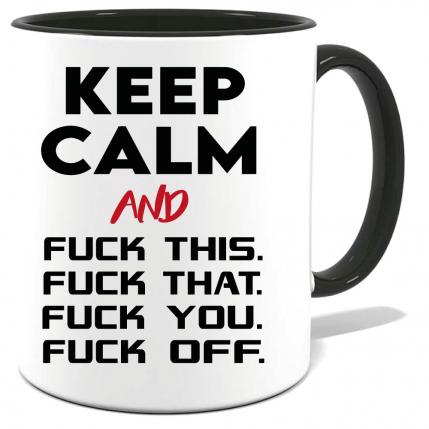 Tasse Keep Calm Fucking