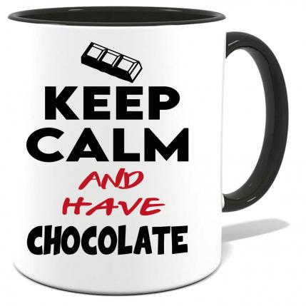 Tasse Keep Calm Have Chocolate
