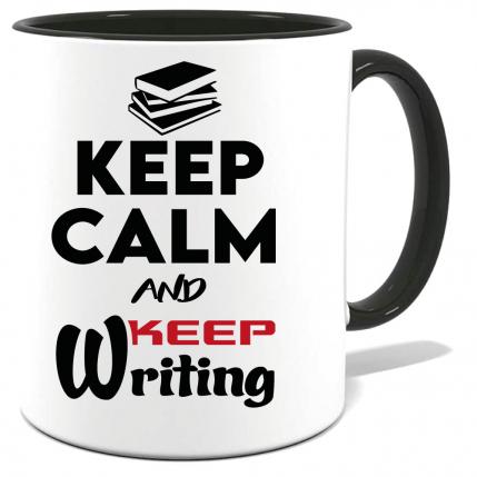 Tasse Keep Calm Keep Writing
