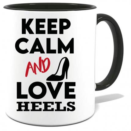 Tasse Keep Calm Love Heels