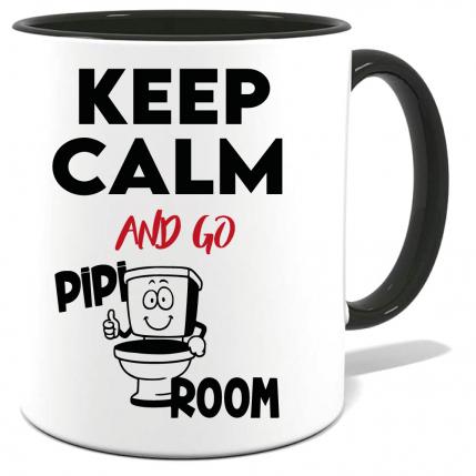Tasse Keep Calm Pipi Room