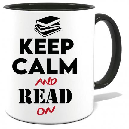 Tasse Keep Calm Read On