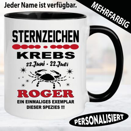 Krebs Sternzeichen Tasse