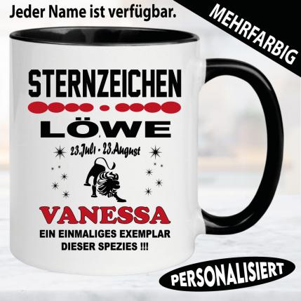 Löwe Sternzeichen Tasse