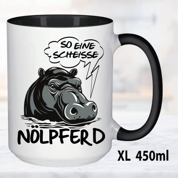 XL Schwarz 450ml