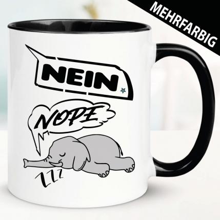 Elefant sagt Nope