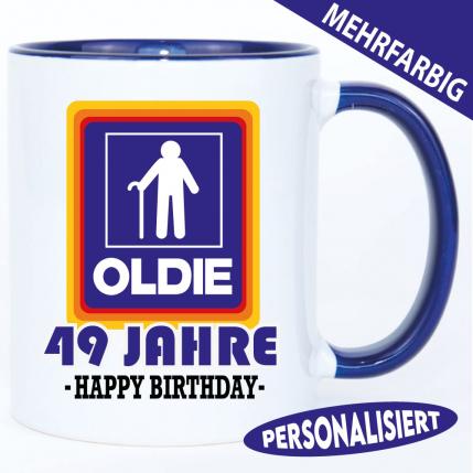 Tasse Geburtstag Oldie für Männer
