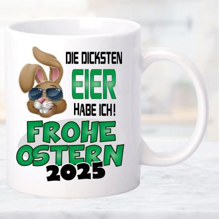 Ostertasse Dicke Eier