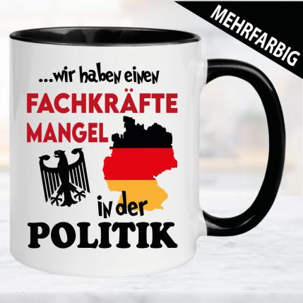 Tasse dumme Politiker Fachkräftemangel