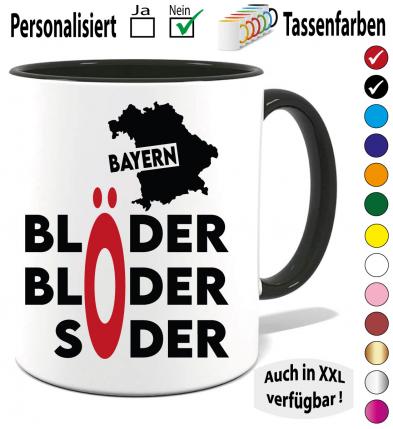 Tasse Scheiss korrupte Politiker Söder Bayern