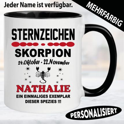 Skorpion Sternzeichen Tasse