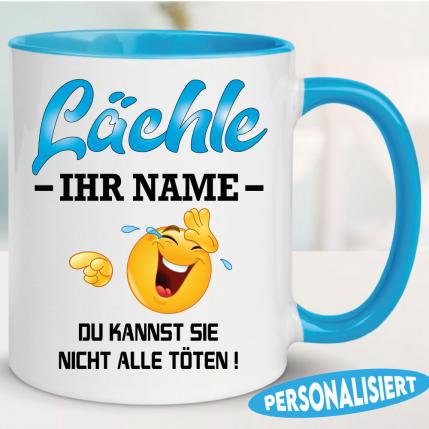 Personalisierte Tasse Nicht Töten