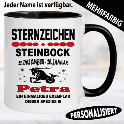 Steinbock Sternzeichen Tasse