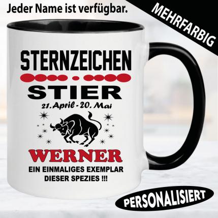 Stier Sternzeichen Tasse