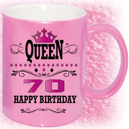 Tasse Gold und Pink Queen 70