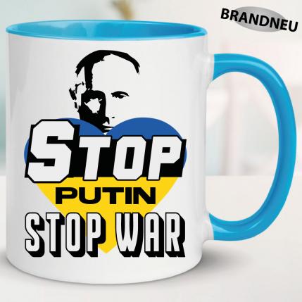 Tasse Stop Putin stop War